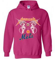 Metallica New York Mets Logo Hoodie - zezetee Metallica New York Mets Logo Hoodie - zezetee