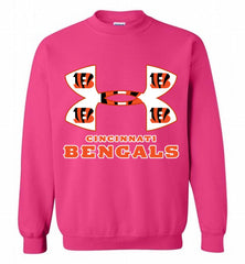 Under Armour Cincinnati Bengals Crewneck Sweatshirt - zezetee Under Armour Cincinnati Bengals Crewneck Sweatshirt - zezetee