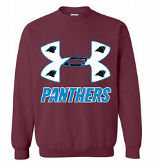 Under Armour Carolina Panthers Crewneck Sweatshirt - zezetee Under Armour Carolina Panthers Crewneck Sweatshirt - zezetee