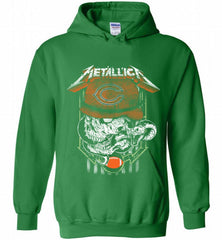 Metallica Skull Snake Chicago Bears Hoodie - zezetee Metallica Skull Snake Chicago Bears Hoodie - zezetee