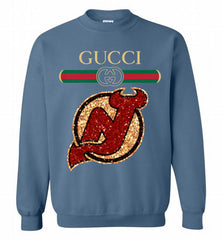 Gucci New Jersey Devils Logo Crewneck Sweatshirt - zezetee Gucci New Jersey Devils Logo Crewneck Sweatshirt - zezetee