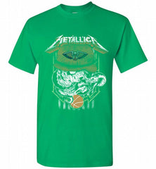 Metallica Skull Snake New Orleans Pelicans Shirt - zezetee Metallica Skull Snake New Orleans Pelicans Shirt - zezetee