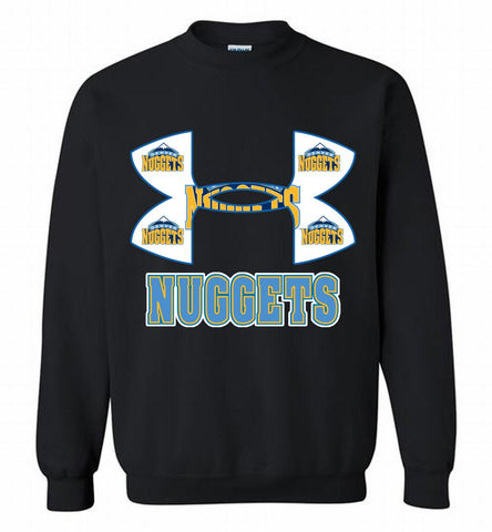 Under Armour Denver Nuggets Crewneck Sweatshirt - zezetee Under Armour Denver Nuggets Crewneck Sweatshirt - zezetee