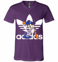 ADIDAS BASEBALL MICKEY MOUSE DISNEY SPORTS V-Neck Shirt - zezetee ADIDAS BASEBALL MICKEY MOUSE DISNEY SPORTS V-Neck Shirt - zezetee