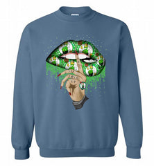 Boston Celtics Lip Shut The Fuck Up Crewneck Sweatshirt - zezetee Boston Celtics Lip Shut The Fuck Up Crewneck Sweatshirt - zezetee