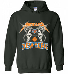 Metallica New York Knicks Logo Hoodie - zezetee Metallica New York Knicks Logo Hoodie - zezetee