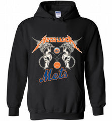 Metallica New York Mets Logo Hoodie - zezetee Metallica New York Mets Logo Hoodie - zezetee