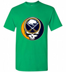 NHL TEAM BUFFALO SABRES X GRATEFUL DEAD LOGO BAND Shirt - zezetee NHL TEAM BUFFALO SABRES X GRATEFUL DEAD LOGO BAND Shirt - zezetee