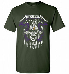 Metallica Snake Skull Minnesota Vikings Logo Shirt - zezetee Metallica Snake Skull Minnesota Vikings Logo Shirt - zezetee