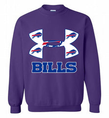 Under Armour Buffalo Bills Crewneck Sweatshirt - zezetee Under Armour Buffalo Bills Crewneck Sweatshirt - zezetee