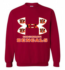 Under Armour Cincinnati Bengals Crewneck Sweatshirt - zezetee Under Armour Cincinnati Bengals Crewneck Sweatshirt - zezetee