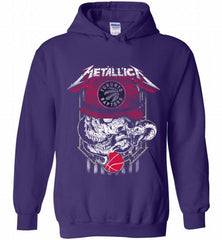 Metallica Skull Snake Toronto Raptors Hoodie - zezetee Metallica Skull Snake Toronto Raptors Hoodie - zezetee