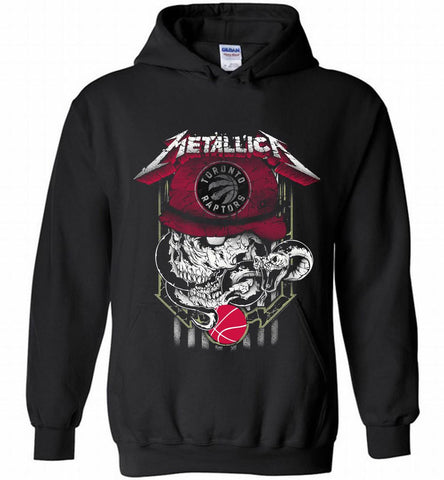 Metallica Skull Snake Toronto Raptors Hoodie - zezetee Metallica Skull Snake Toronto Raptors Hoodie - zezetee