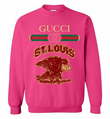 Gucci St Louis Eagles Logo Crewneck Sweatshirt - zezetee Gucci St Louis Eagles Logo Crewneck Sweatshirt - zezetee