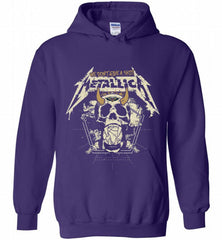 Metallica We Don't Give A Shit New Orleans Pelicans Hoodie - zezetee Metallica We Don't Give A Shit New Orleans Pelicans Hoodie - zezetee