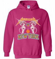 Metallica New York Knicks Logo Hoodie - zezetee Metallica New York Knicks Logo Hoodie - zezetee