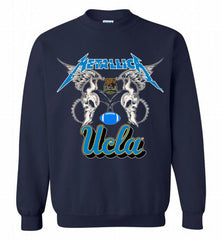 Metallica UCLA Bruins Logo Crewneck Sweatshirt - zezetee Metallica UCLA Bruins Logo Crewneck Sweatshirt - zezetee