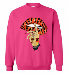NFL Cincinnati Bengals Lip Shut The Fuck Up Crewneck Sweatshirt - zezetee NFL Cincinnati Bengals Lip Shut The Fuck Up Crewneck Sweatshirt - zezetee