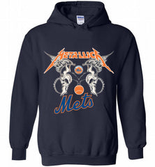 Metallica New York Mets Logo Hoodie - zezetee Metallica New York Mets Logo Hoodie - zezetee