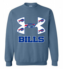 Under Armour Buffalo Bills Crewneck Sweatshirt - zezetee Under Armour Buffalo Bills Crewneck Sweatshirt - zezetee