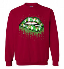 Lip Boston Celtics Crewneck Sweatshirt - zezetee Lip Boston Celtics Crewneck Sweatshirt - zezetee