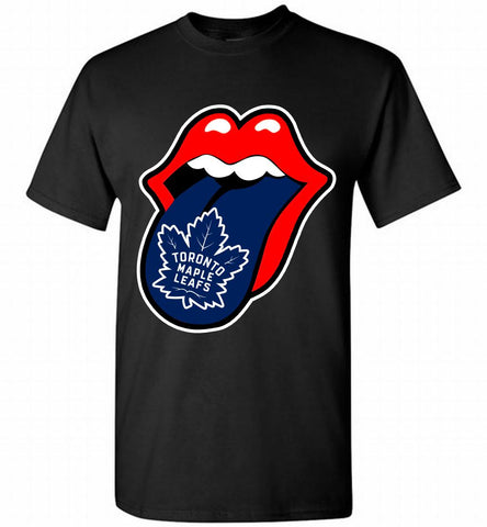 Toronto Maple Leafs x The Rolling Stones Logo Shirt - zezetee Toronto Maple Leafs x The Rolling Stones Logo Shirt - zezetee