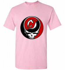 NHL TEAM NEW JERSEY DEVILS X GRATEFUL DEAD LOGO BAND Shirt - zezetee NHL TEAM NEW JERSEY DEVILS X GRATEFUL DEAD LOGO BAND Shirt - zezetee