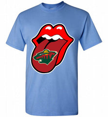 Minnesota Wild x The Rolling Stones Logo Shirt - zezetee Minnesota Wild x The Rolling Stones Logo Shirt - zezetee