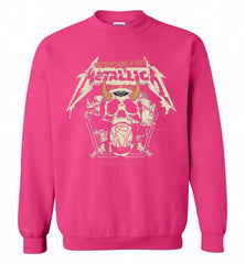 Metallica We Don't Give A Shit New Orleans Pelicans Crewneck Sweatshirt - zezetee Metallica We Don't Give A Shit New Orleans Pelicans Crewneck Sweatshirt - zezetee