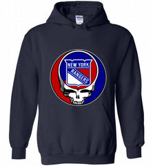 NHL TEAM NEW YORK RANGERS X GRATEFUL DEAD LOGO BAND Hoodie - zezetee NHL TEAM NEW YORK RANGERS X GRATEFUL DEAD LOGO BAND Hoodie - zezetee