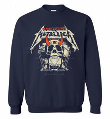 Metallica We Don't Give A Shit Cincinnati Bengals Crewneck Sweatshirt - zezetee Metallica We Don't Give A Shit Cincinnati Bengals Crewneck Sweatshirt - zezetee