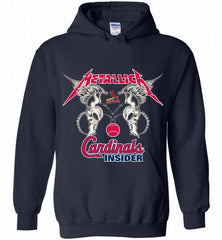 Metallica St Louis Cardinals Logo Hoodie - zezetee Metallica St Louis Cardinals Logo Hoodie - zezetee