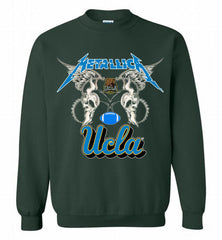 Metallica UCLA Bruins Logo Crewneck Sweatshirt - zezetee Metallica UCLA Bruins Logo Crewneck Sweatshirt - zezetee
