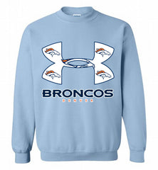 Under Armour Denver Broncos Crewneck Sweatshirt - zezetee Under Armour Denver Broncos Crewneck Sweatshirt - zezetee