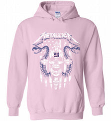 Metallica Snake Skull New York Giants Logo Hoodie - zezetee Metallica Snake Skull New York Giants Logo Hoodie - zezetee