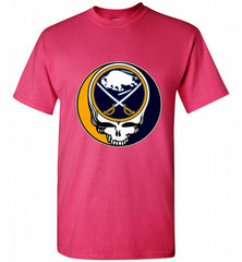 NHL TEAM BUFFALO SABRES X GRATEFUL DEAD LOGO BAND Shirt - zezetee NHL TEAM BUFFALO SABRES X GRATEFUL DEAD LOGO BAND Shirt - zezetee