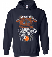 Metallica Skull Snake New York Knicks Hoodie - zezetee Metallica Skull Snake New York Knicks Hoodie - zezetee