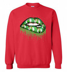 Lip Boston Celtics Crewneck Sweatshirt - zezetee Lip Boston Celtics Crewneck Sweatshirt - zezetee