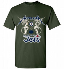 Metallica Winnipeg Jets Logo Shirt - zezetee Metallica Winnipeg Jets Logo Shirt - zezetee