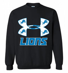 Under Armour Detroit Lions Crewneck Sweatshirt - zezetee Under Armour Detroit Lions Crewneck Sweatshirt - zezetee