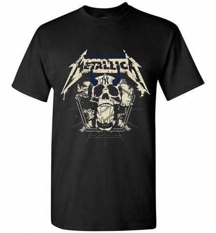 Metallica We Don't Give A Shit New York Yankees Shirt - zezetee Metallica We Don't Give A Shit New York Yankees Shirt - zezetee