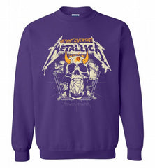 Metallica We Don't Give A Shit Phoenix Sun Crewneck Sweatshirt - zezetee Metallica We Don't Give A Shit Phoenix Sun Crewneck Sweatshirt - zezetee