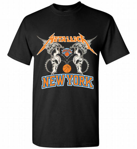 Metallica New York Knicks Logo Shirt - zezetee Metallica New York Knicks Logo Shirt - zezetee