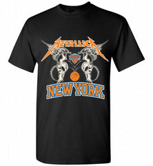 Metallica New York Knicks Logo Shirt - zezetee Metallica New York Knicks Logo Shirt - zezetee