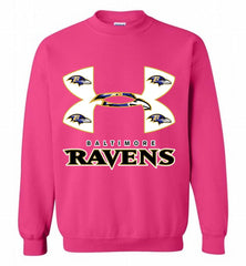 Under Armour Baltimore Ravens Crewneck Sweatshirt - zezetee Under Armour Baltimore Ravens Crewneck Sweatshirt - zezetee