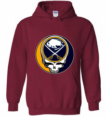 NHL TEAM BUFFALO SABRES X GRATEFUL DEAD LOGO BAND Hoodie - zezetee NHL TEAM BUFFALO SABRES X GRATEFUL DEAD LOGO BAND Hoodie - zezetee