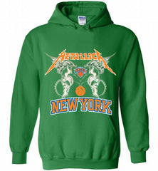 Metallica New York Knicks Logo Hoodie - zezetee Metallica New York Knicks Logo Hoodie - zezetee