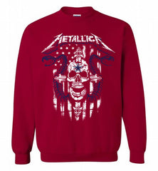 Metallica Snake Skull Dallas Cowboys Logo Crewneck Sweatshirt - zezetee Metallica Snake Skull Dallas Cowboys Logo Crewneck Sweatshirt - zezetee