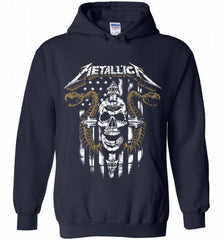 Metallica Snake Skull New Orleans Pelicans Logo Hoodie - zezetee Metallica Snake Skull New Orleans Pelicans Logo Hoodie - zezetee