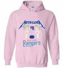 Metallica New York Rangers Logo Hoodie - zezetee Metallica New York Rangers Logo Hoodie - zezetee
